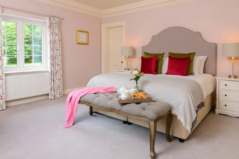 A Superior Double room at Kenmare House with garden views